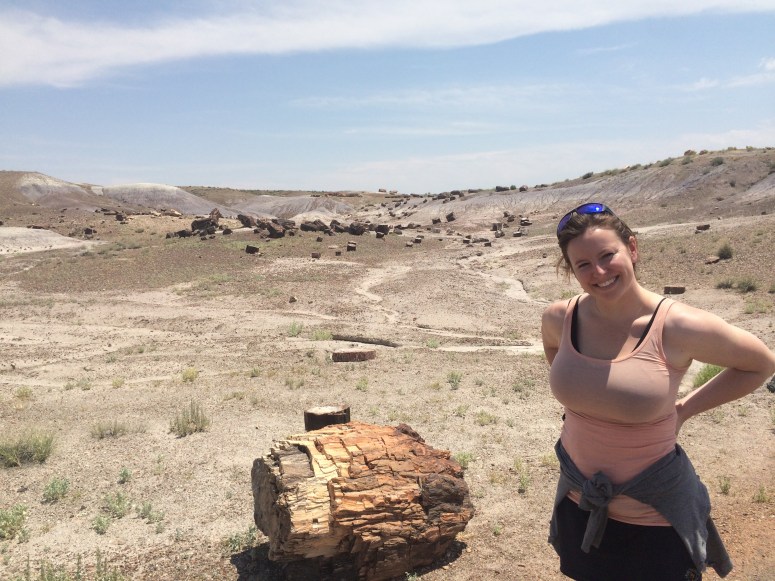 Me with a REALLY OLD tree.