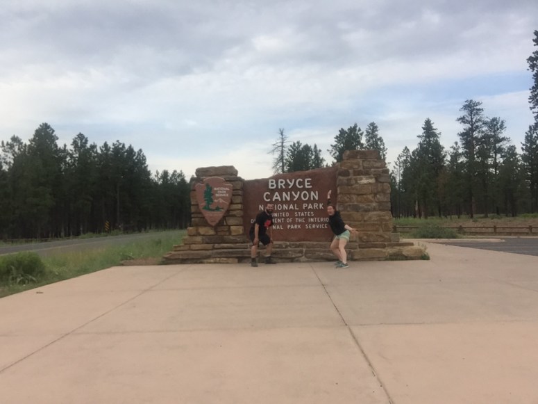 Ye olde park entrance shot.
